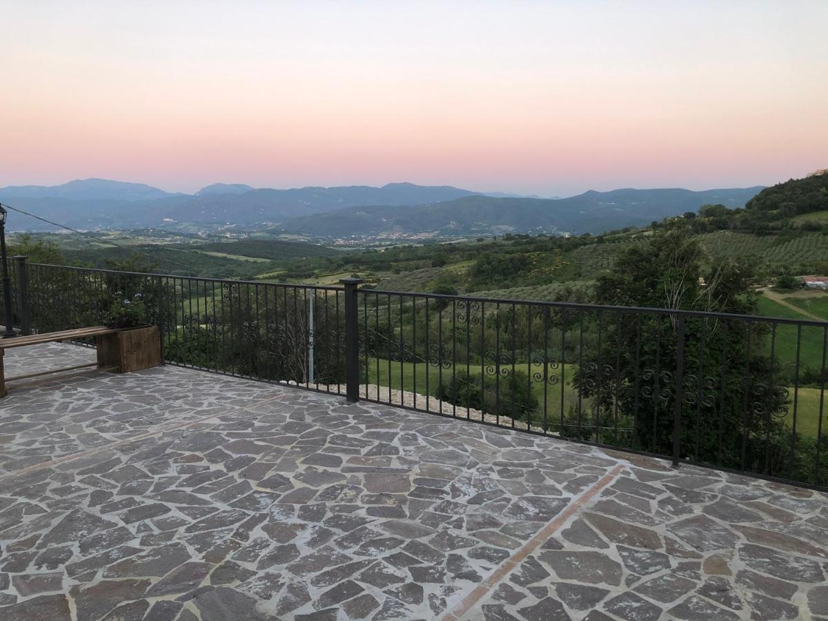 Casa Vacanze Vecchio Frantoio Residenza Moraiolo Spoleto Exteriör bild