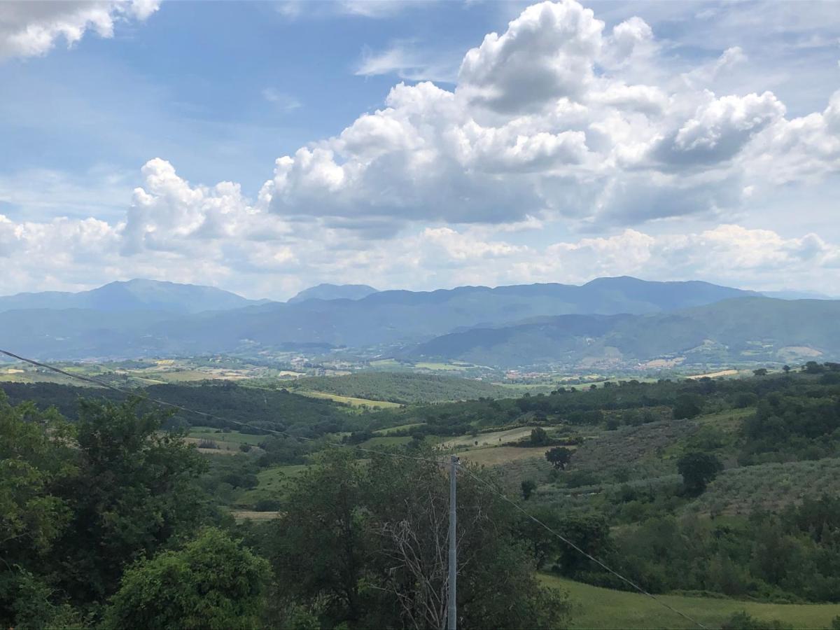 Casa Vacanze Vecchio Frantoio Residenza Moraiolo Spoleto Exteriör bild