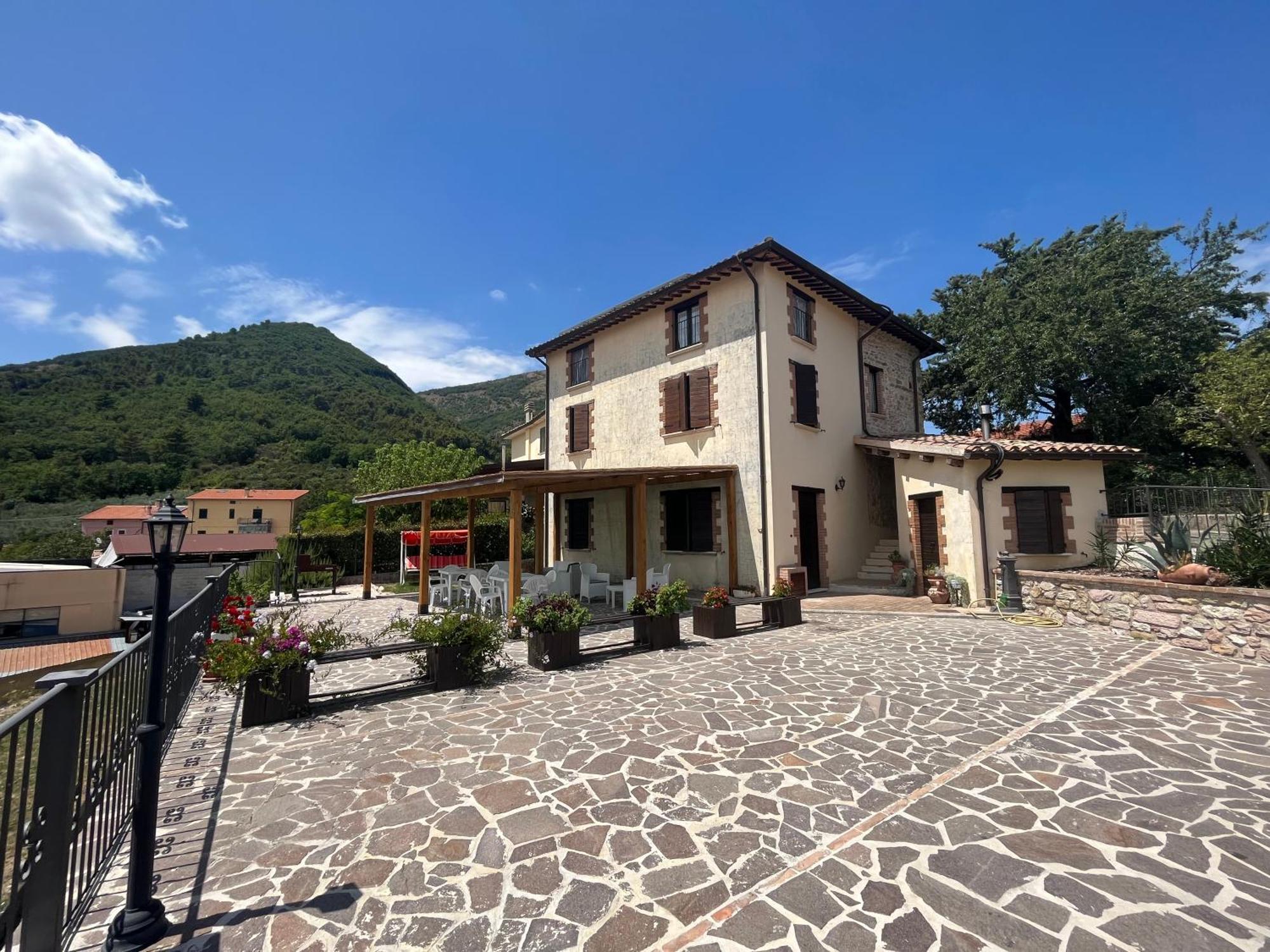 Casa Vacanze Vecchio Frantoio Residenza Moraiolo Spoleto Exteriör bild